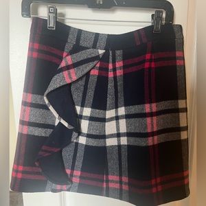 J.Crew mini skirt plaid